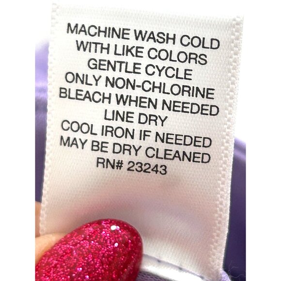 New York & Company Womens Ankle Pants Lavender S Stretch Pull On Tapered Casual - Picture 8 of 12